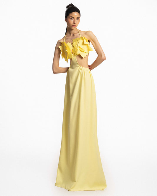 Amapola Dress Yellow