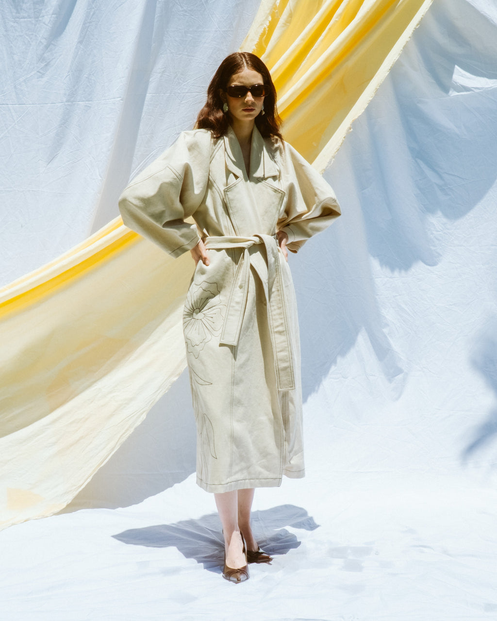 CAMELIA COAT CRUDO