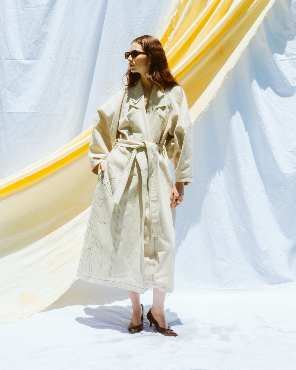 CAMELIA COAT CRUDO